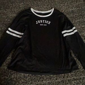 Justice plus size top